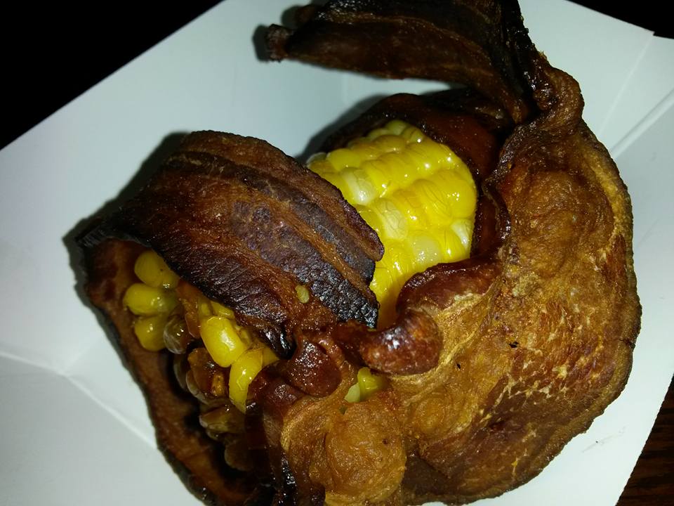 Bacon Wrapped Corn on the Cob (Special Menu Item When Available)