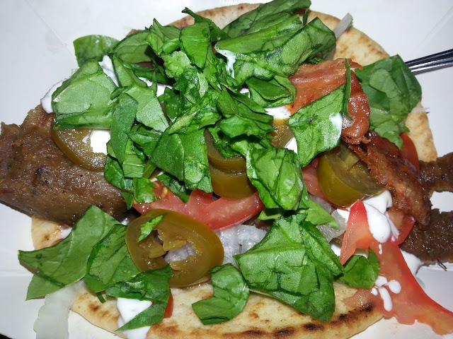Gyro with Bacon! Tasty! (Special Menu Item When Available)
