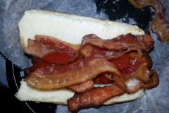 Hot Dog with Bacon!